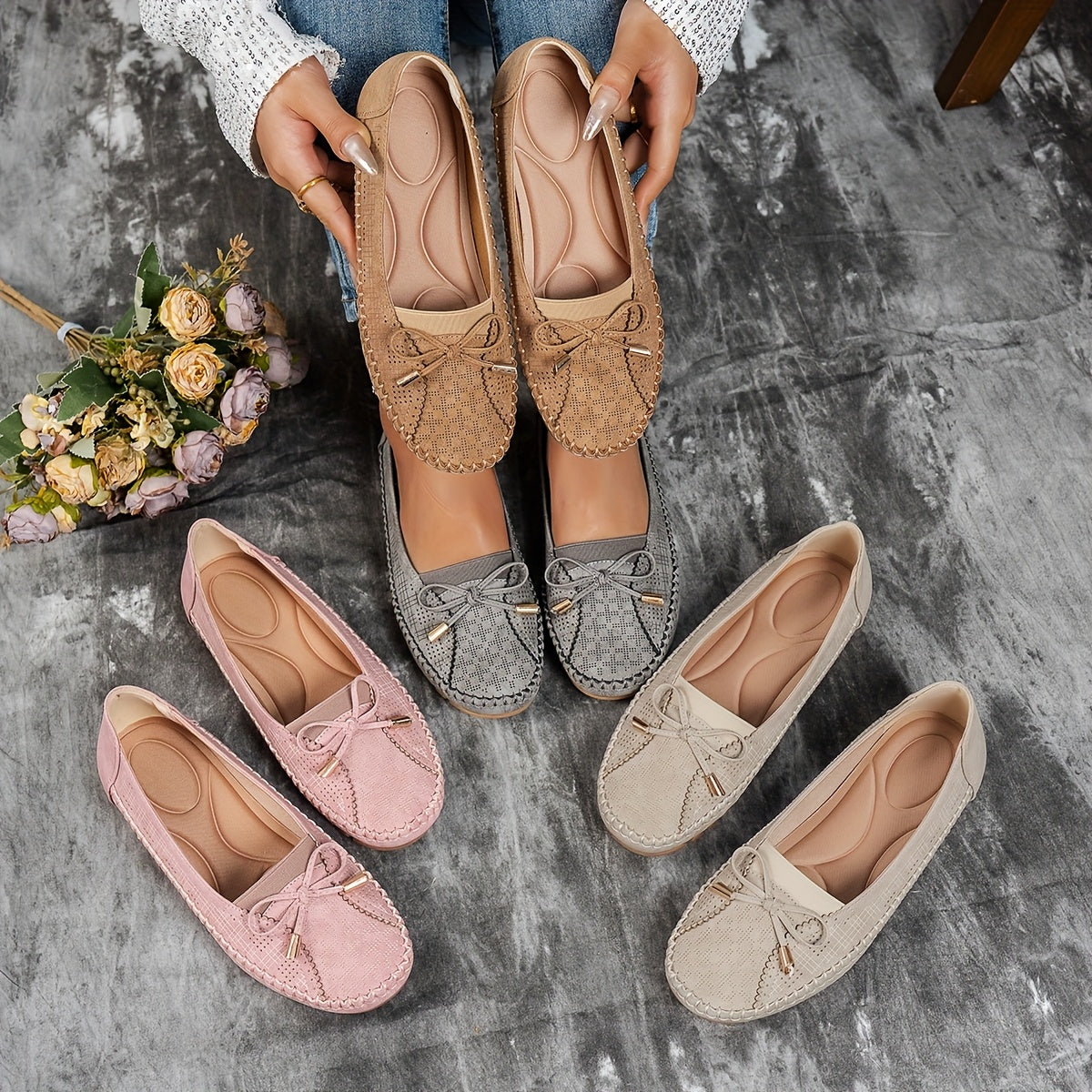 Mary | Women’s Walking Loafers | Slip On