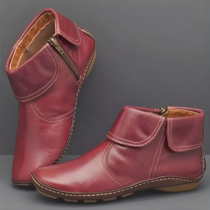 Fallon | Women’s Zipper Boots | Supportive
