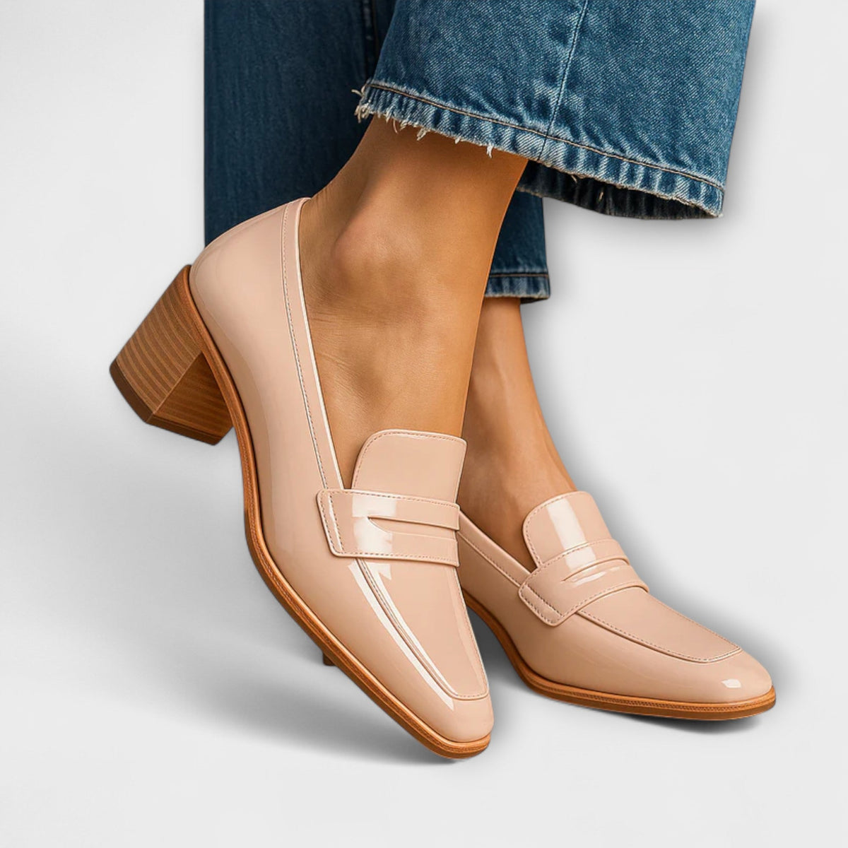 Kenna Shiny Loafers