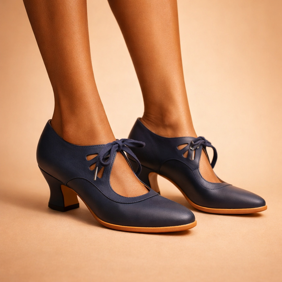 Camille | Women’s Lace High Heels | Elegant