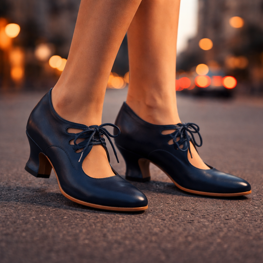 Camille | Women’s Lace High Heels | Elegant