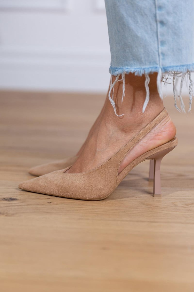 Marlena™ | Nude Low Heels