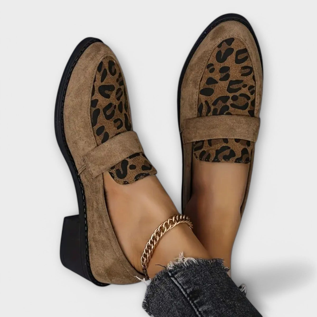 Emerald Animal Print Women's Shoes