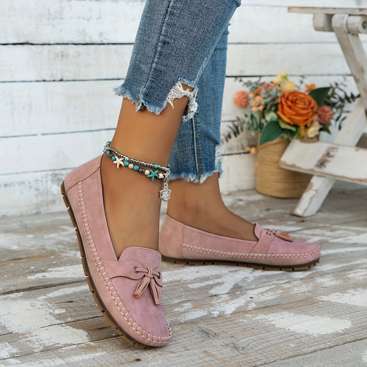Eloise | Women’s Tassel Loafers | Slip On