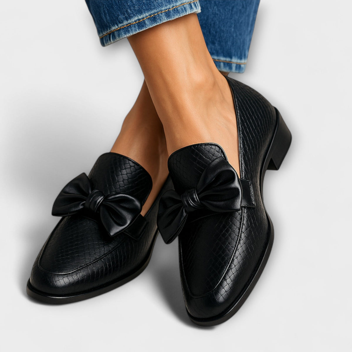 Kathryn Loafer with Bow Detail