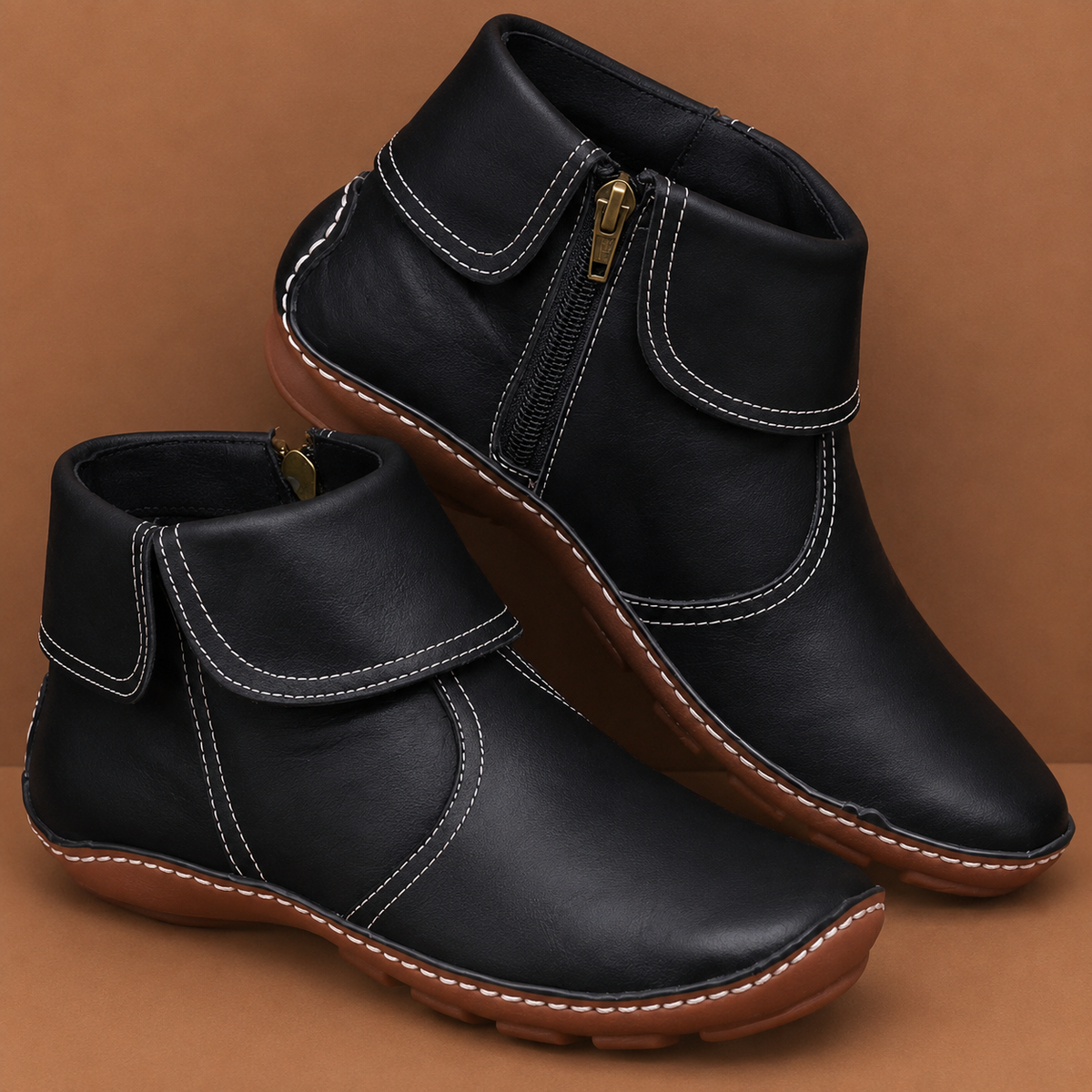 Fallon | Women’s Zipper Boots | Supportive
