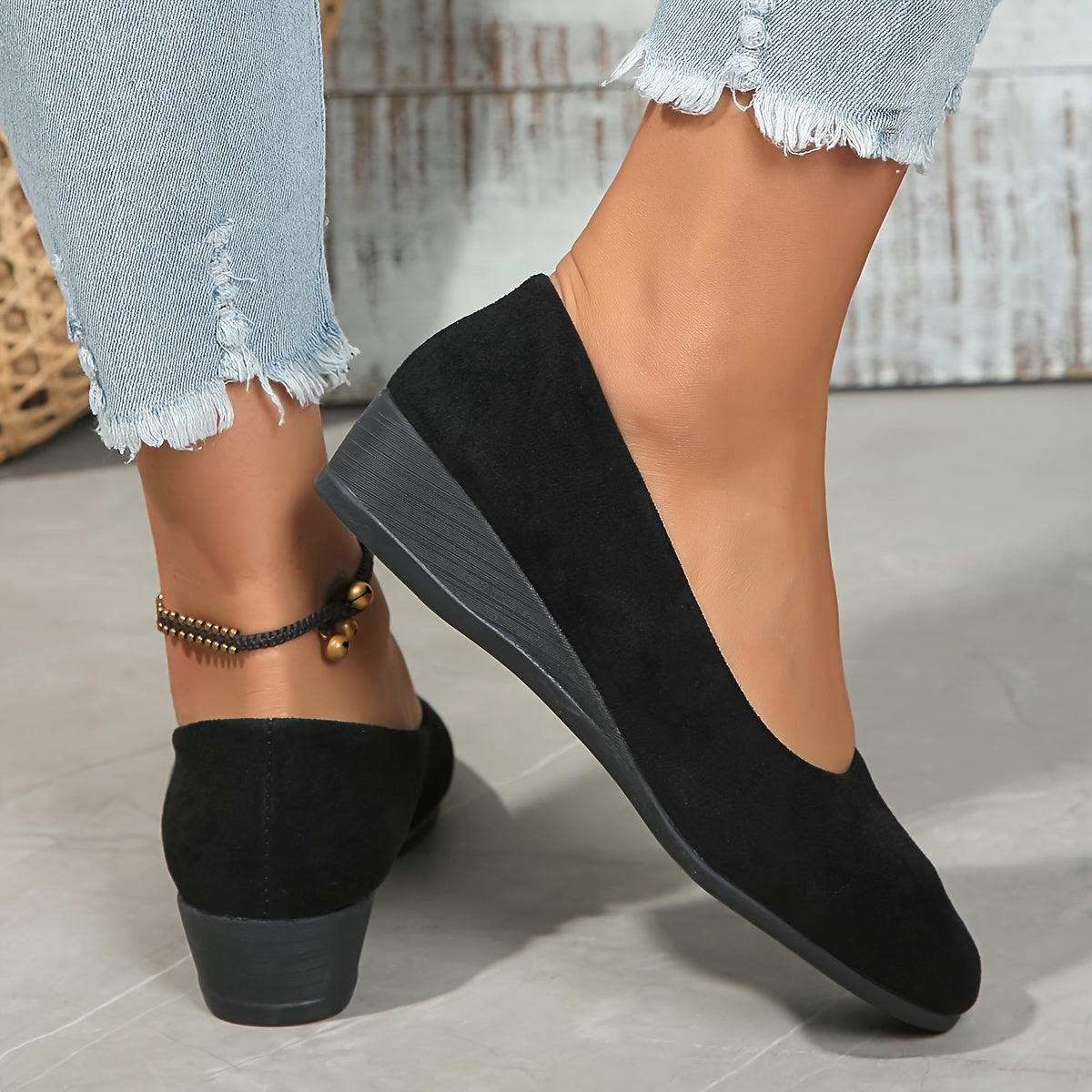 Sarah™ Wedge Ballerina Flats