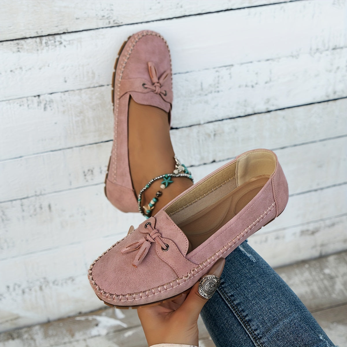Eloise | Women’s Tassel Loafers | Slip On