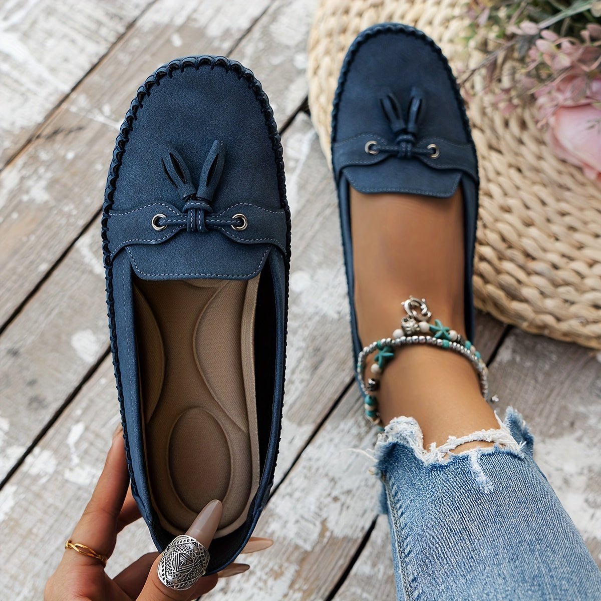 Eloise | Women’s Tassel Loafers | Slip On